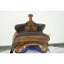 New 18 LEATHER BROW HORSE SADDLE WITH STIRRUPS