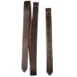 Western Saddle Brown Leather Latigo Off-Billet Cinch Strap