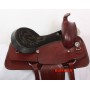 Western Mahogany Pleasure Trail Horse Leather Saddle 16