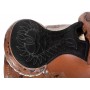 Beautiful 15 Barrel Racing Horse Leather Saddle