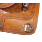 Premium Training Leather Western Horse Saddle 17