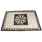 Contemporary 5x8 Cow skin leather Beige Grey Cowhide Rug Carpet