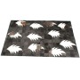 Contemporary 4X6 Cow Skin Leather Grey Cowhide Rug Carpet