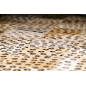 Leopard Pattern 5X8 Cow Skin Leather Cowhide Rug Carpet