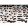 Giraffe Pattern 5x8 Cow Skin Leather Cowhide Rug Carpet