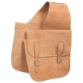 Big Rough Out Cowboy Style Suede Saddle Bags