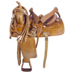 Western Saddle Sale Leather Cutting Cowhorse 15
