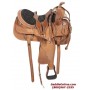 16 Cowboy Western  Premium All Leather Horse Saddle Tack