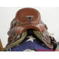 New 16 Buckstitch Brown Western Horse  Saddle with Tack