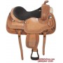 Cowboy Leather Heavy Duty Ranch Pleasure Horse Saddle 16