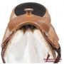 Cowboy Leather Heavy Duty Ranch Pleasure Horse Saddle 16