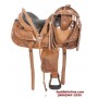 Premium Leather Ranch Pleasure Trail Horse Saddle 17