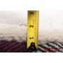Cream Fuchsia Stripes Pattern Heavy Wool Western Saddle Pad