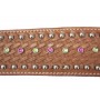 Pink Green Crystal bling Show Headstall Reins Breast Collar
