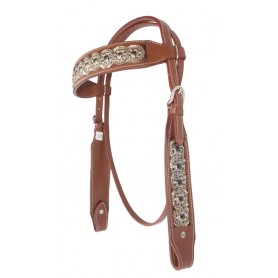 Gold and Silver Ultra Bling Headstall Breast Collar
