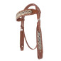 Gold and Silver Ultra Bling Headstall Breast Collar